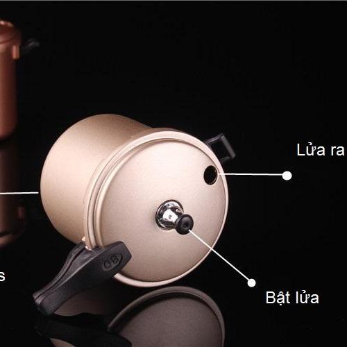 Bật lửa gas hình nồi áp suất độc đáo