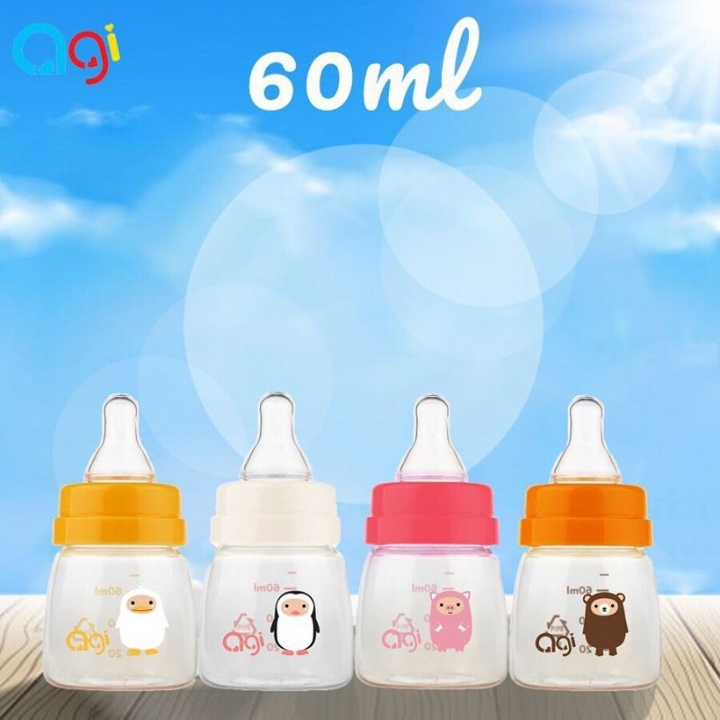 Bình sữa agi cổ hẹp 60ml-140ml-250ml cho bé