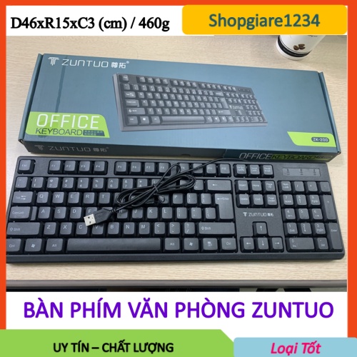 Bộ phím chuột văn phòng Zunto