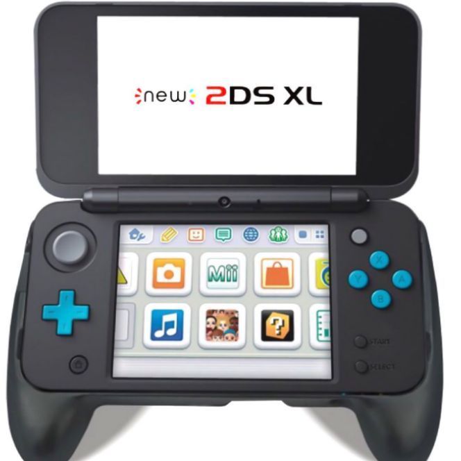 tay cầm handgrip nintendo new 2ds xl ll giá đỡ nintendo