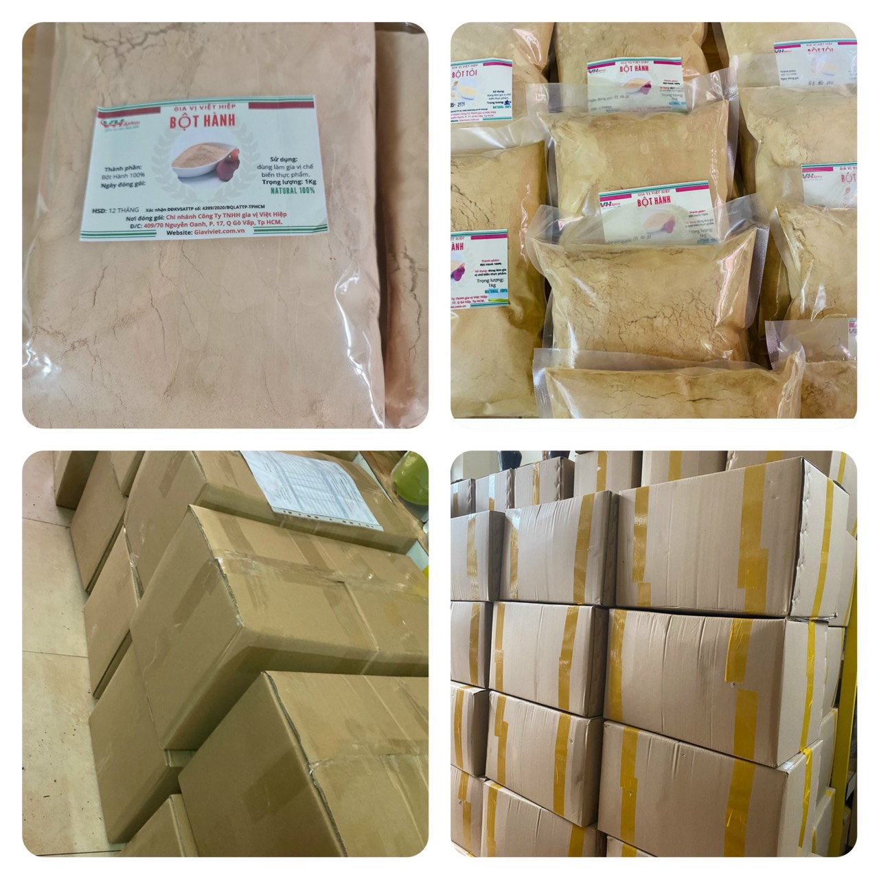 Premium Purple Onion Powder (Shallot Powder) Viet Hiep
