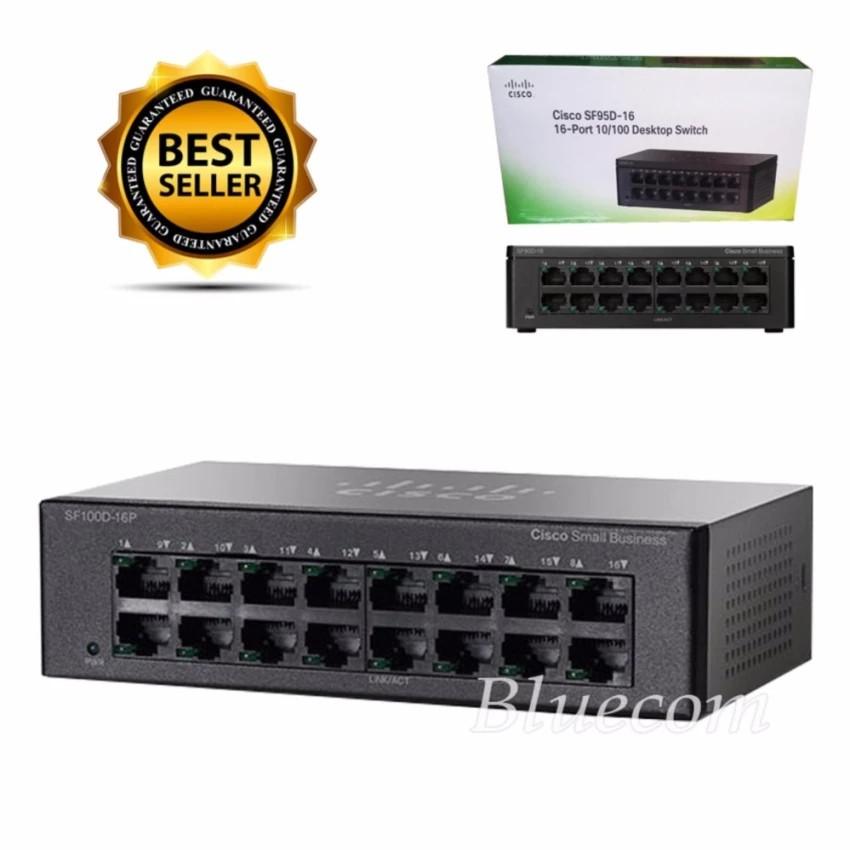 Cisco SF95D-16 16-Port 10-100 Desktop Switch