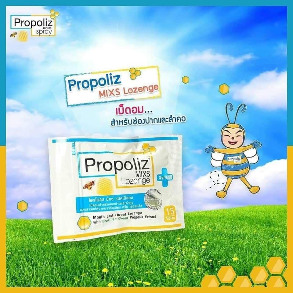 Kẹo Ho PROPOLIZ Thái Lan