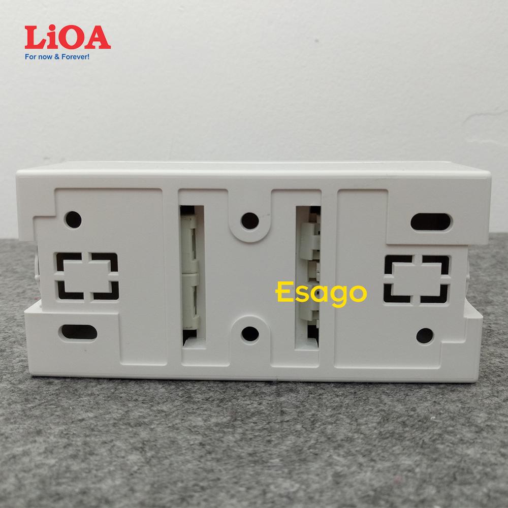 [HCM][10A] Combo cầu dao tự động (APTOMAT) LiOA 10A loại 2 cực - Lắp nổi