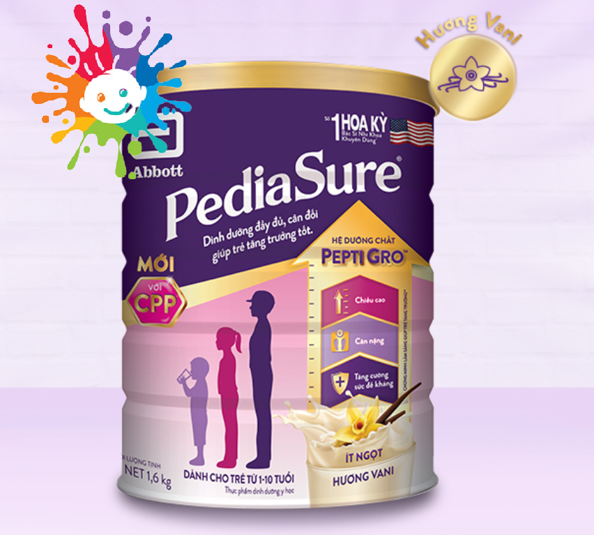 Sữa Pediasure 1,6kg