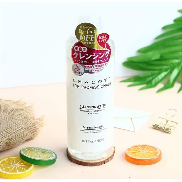 Nước tẩy trang Chacott For Professionals 500ml