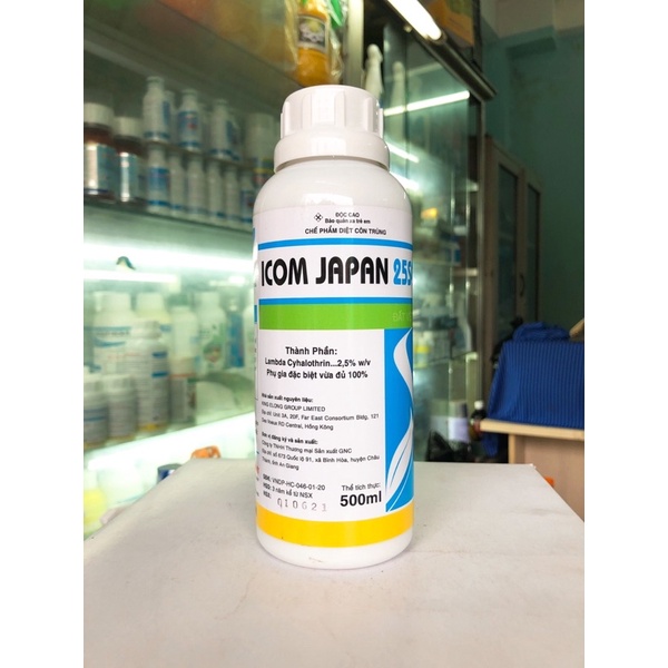 ICOM JAPAN 25SC - thuốc diệt côn trùng (500ml) .