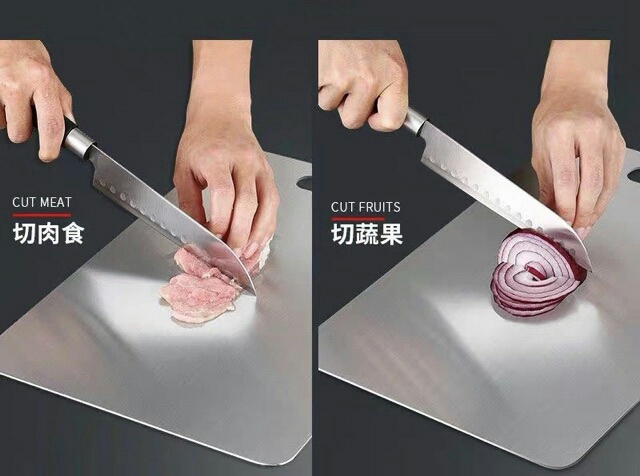 Thớt i nốc 304 kháng khuẩn cỡ to dầy cao cấp Chưa Có Đánh Giá