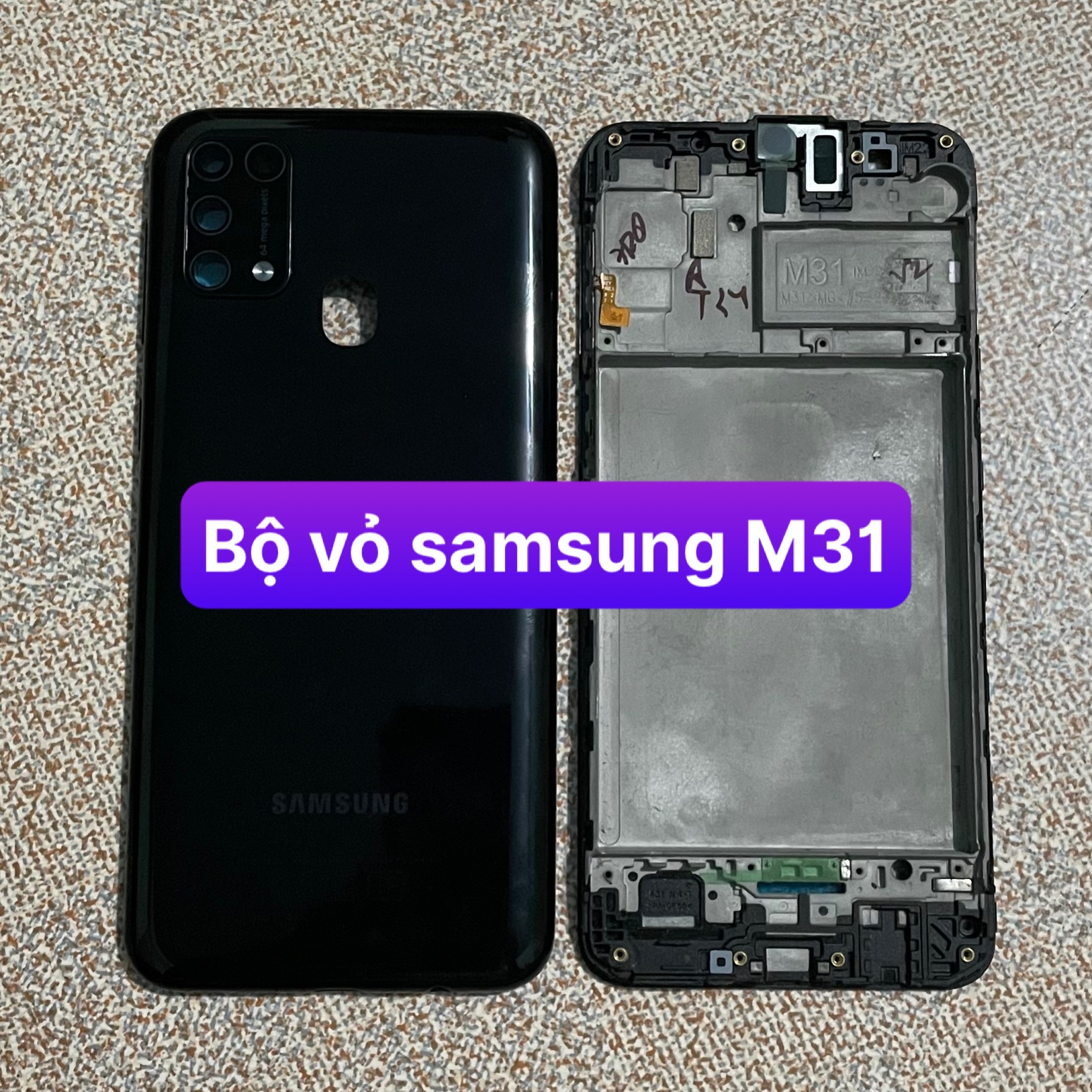 bộ vỏ zin samsung M31