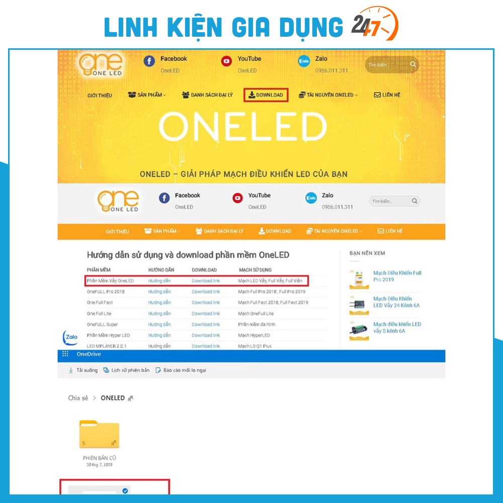Mạch Điều Khiển Led Vẫy 16 kênh - 6A
