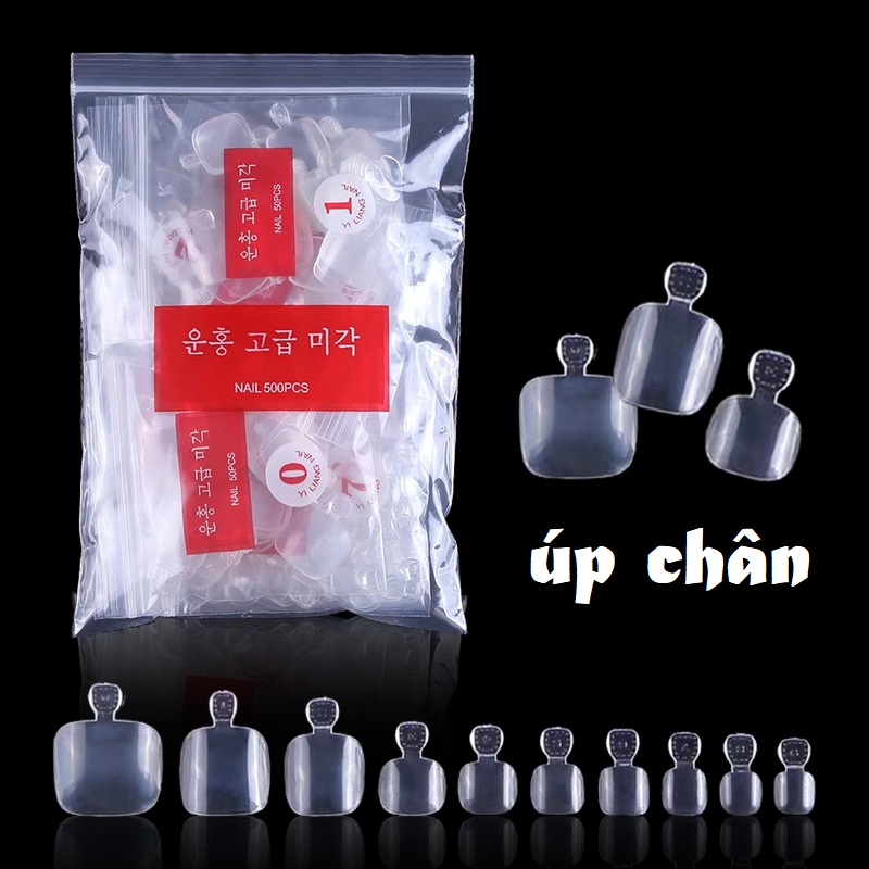 Móng hsm úp chân 500 móng - sinailmi