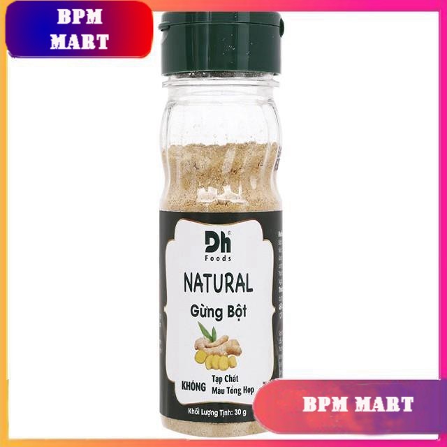 >> SO SÁNH GIÁ ỚT BỘT DH FOOD 60G | Shopee Lazada Sendo Tiki 68 Gừng bột Dh Food Natural hũ 30g TẶNG MÃ GIẢM GIÁ GIA VỊ NẤU ĂN GIA VỊ NÊM - BPMart