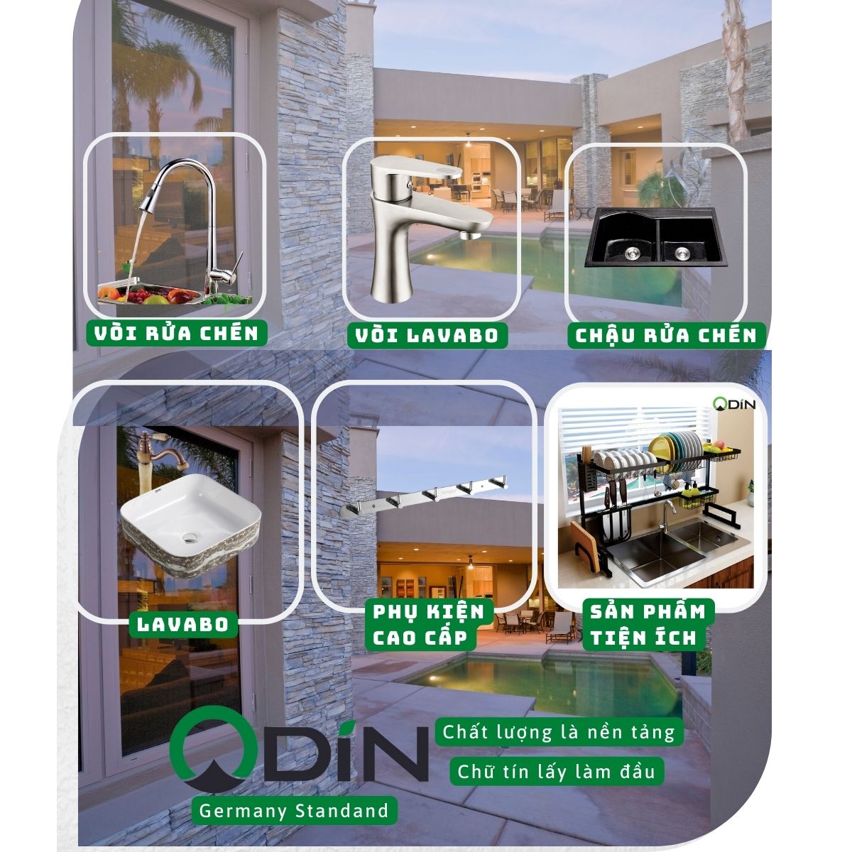 Vòi chén lạnh ODIN 699