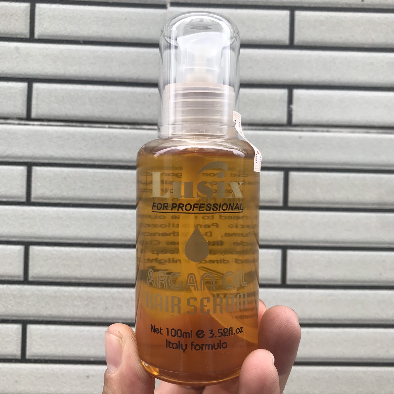 [HCM]TINH DẦU DƯỠNG PHỤC HỒI TÓC KHÔ XƠ HƯ TỔN TÓC LUSIX ARGAN OIL 100ML