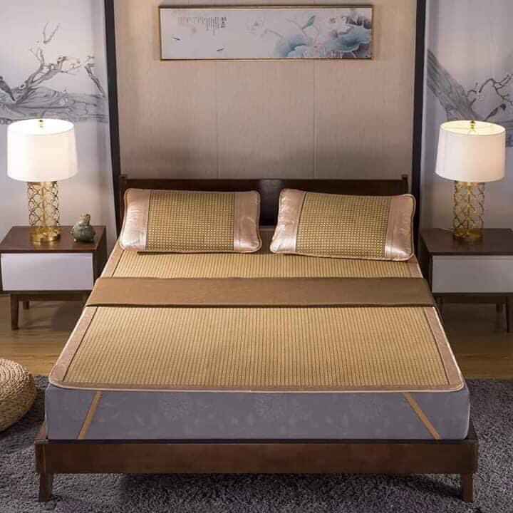 CHIẾU MÁT - CHIẾU MÂY MUJI (Ảnh và video thật)