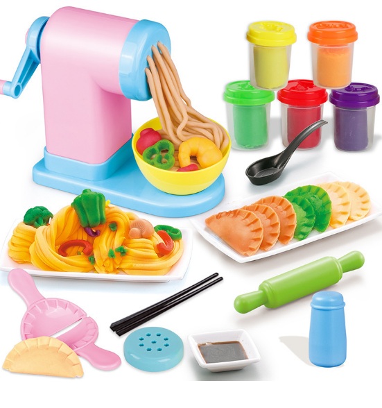 BỘ ĐỒ CHƠI LÀM MÌ Ý TỪ ĐẤT NẶN BỘT MÌ (Mã 8868-3)