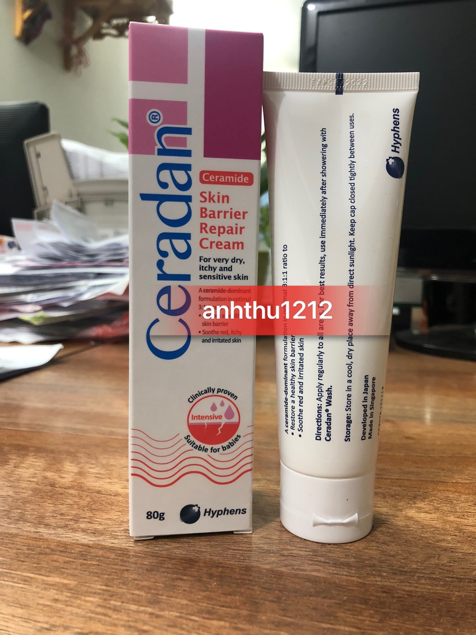Kem Dưỡng Ẩm Ceradan Cream 80g