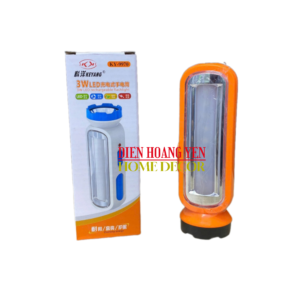 Đèn Pin LED xách tay đa năng 2 trong 1