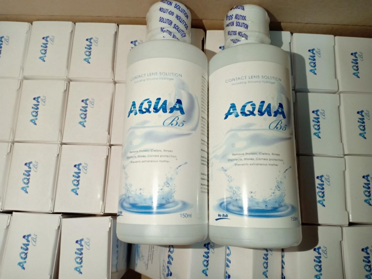 Contact lens solution Aqua 150ml ( 2 bottles )