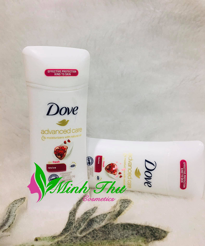 Lăn Sáp Khử Mùi Dove Advanced Care 72h 74gr