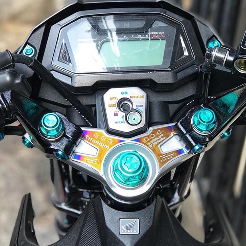 Tem TITAN dán trảng ba xe SONIC trang trí xe siêu cá tính (100% TITANIUM)