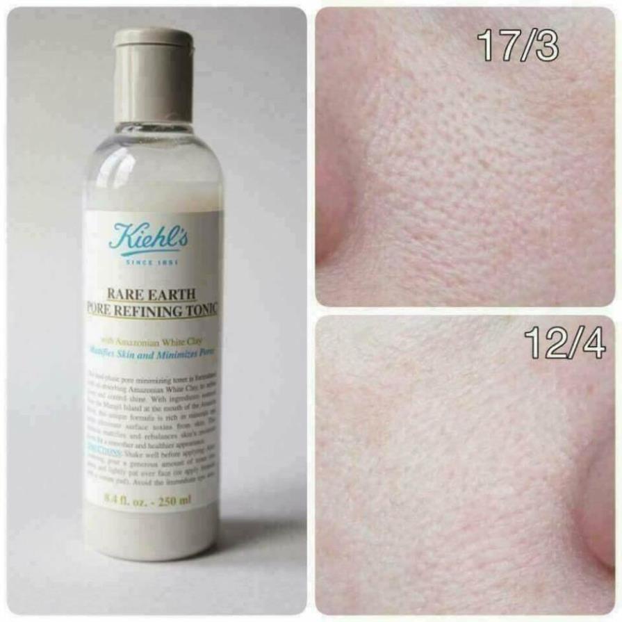 TONER ĐẤT SÉT KIEHL'S RARE EARTH PORE REFINING 250ml