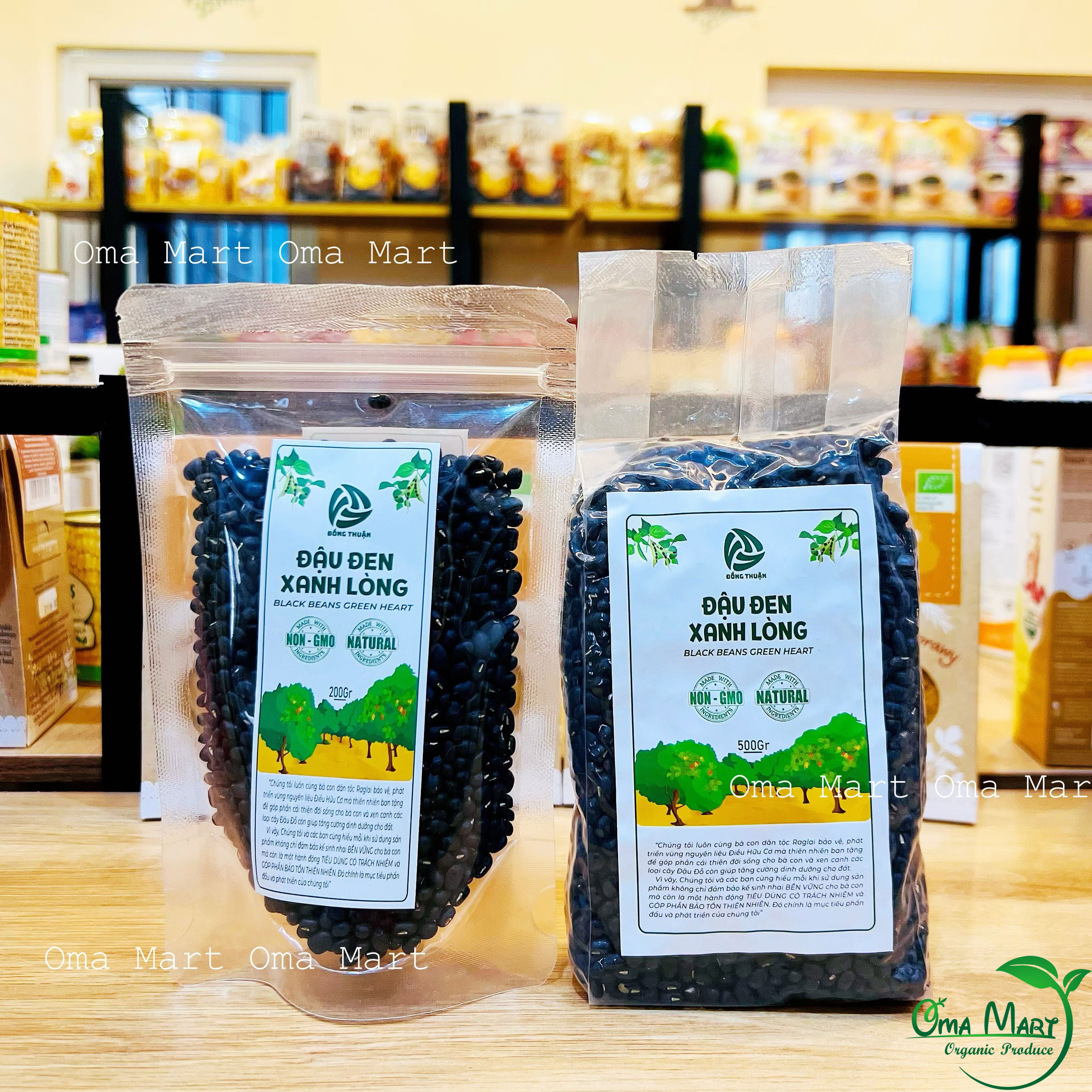 Đậu đen xanh lòng Đồng Thuận (200g & 500g)
