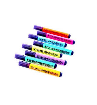 Bút Dạ Quang Highlighter Solid Highlighter Color Mark Mark