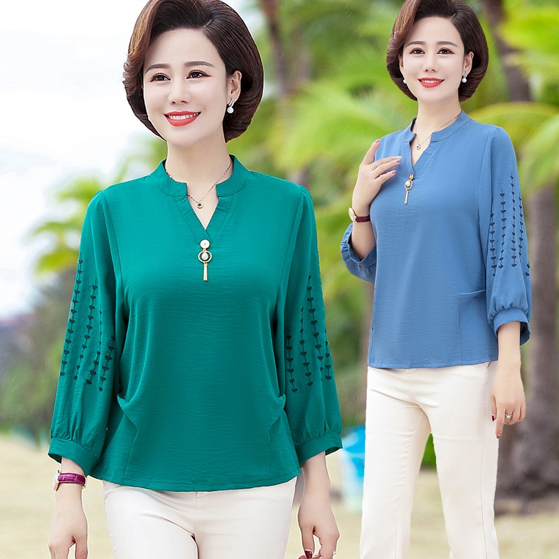 ÁO SƠ MI NỮ TRUNG NIÊN