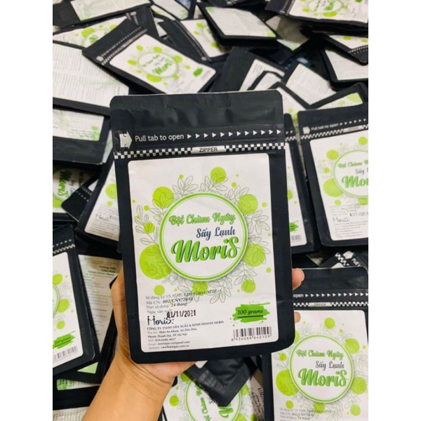 Bột Chùm Ngây Sấy Lạnh Moris - Túi Zip 100gr