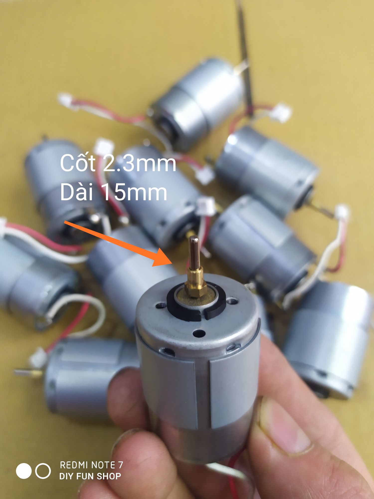 [HCM]DC motor RS385PH 24v 8500rpm Like New