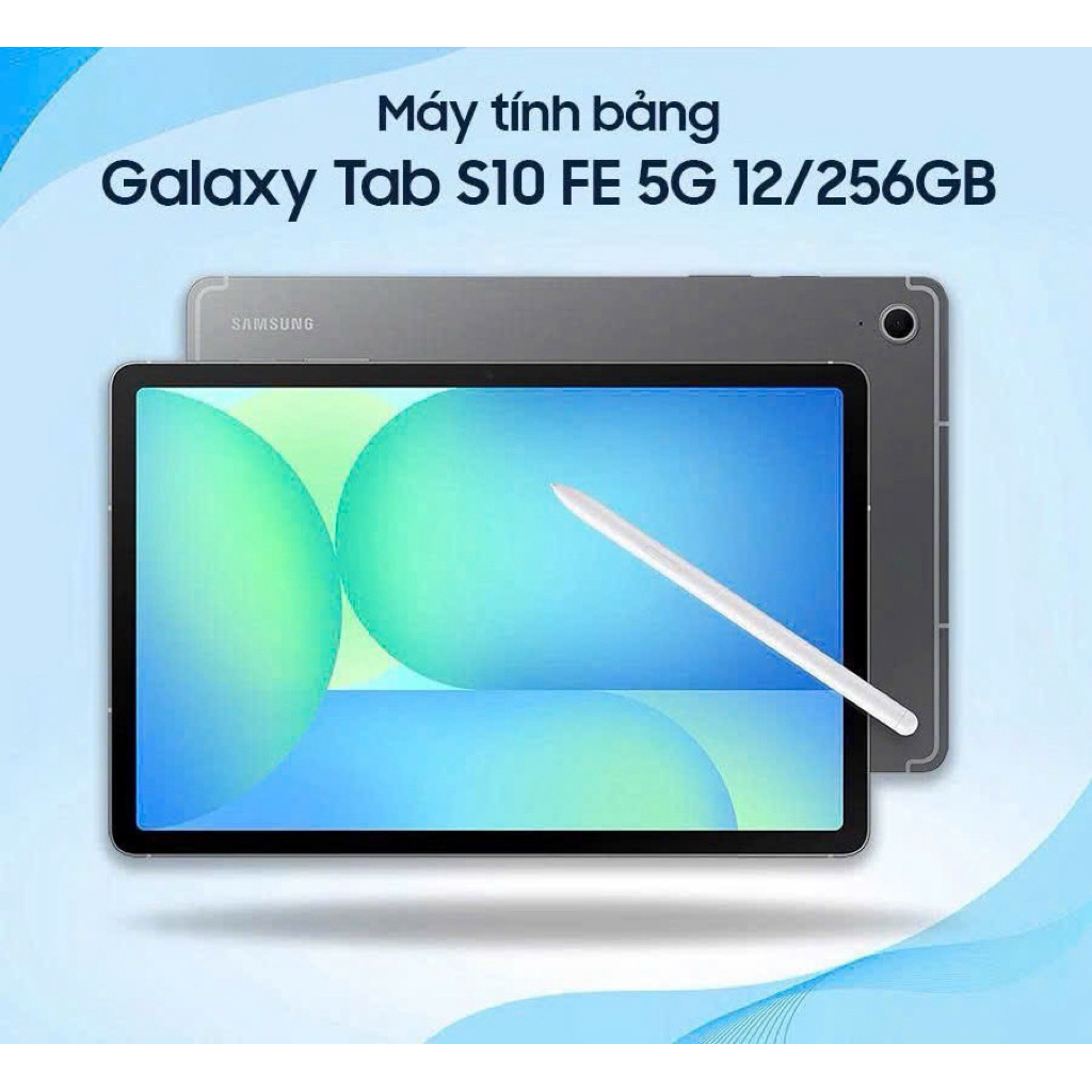 Máy tính bảng Samsung Galaxy Tab S10 FE 5G 12GB/256GB – Hàng Chính Hãng