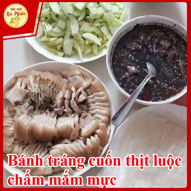 Mắm mực mành Bình Định (500g) - Đặc Sản Bà Mười