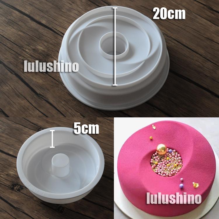 Kiểu Pháp Món Tráng Miệng Kiểu Pháp Bánh Mousse Khuôn Silicon Ý Với Cùng Một Bộ Tạo Khuôn Hình Bánh Mousse Khuôn Bánh Nhiều Hình Có Thể Lựa Chọn