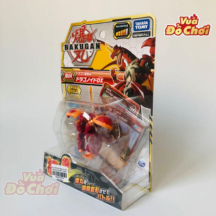 Siêu Chiến Binh Rồng Lửa DX DRAGONID RED - BAKUGAN 124009