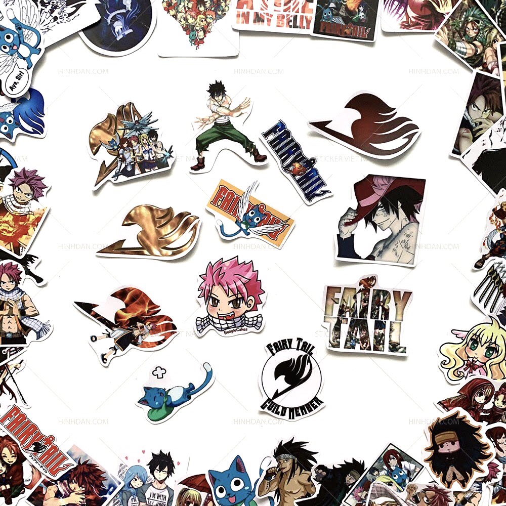 Set 30-60 Sticker Fairy tail