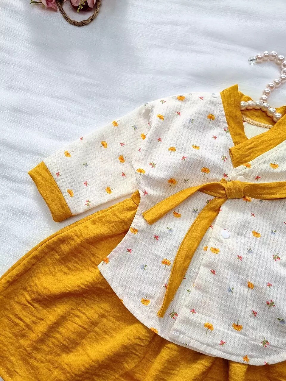 Set áo váy HanBok cho bé