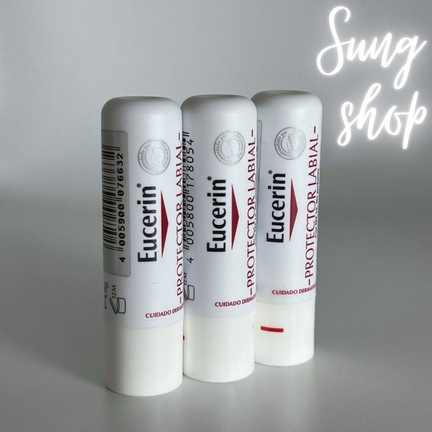 Son dưỡng môi Eucerin làm mềm môi giảm khô nứt hiệu quả