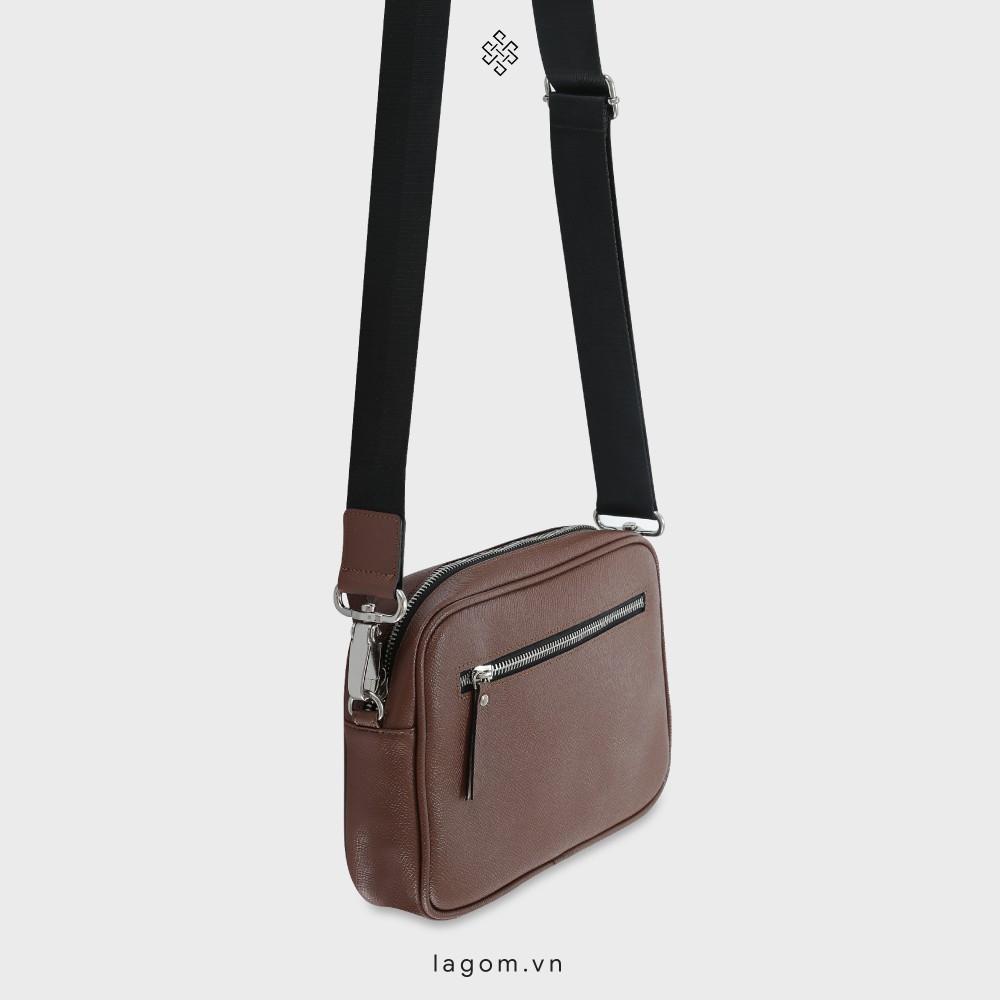 Túi nam đeo chéo LAGOM da thật - Messenger Bag - Size S