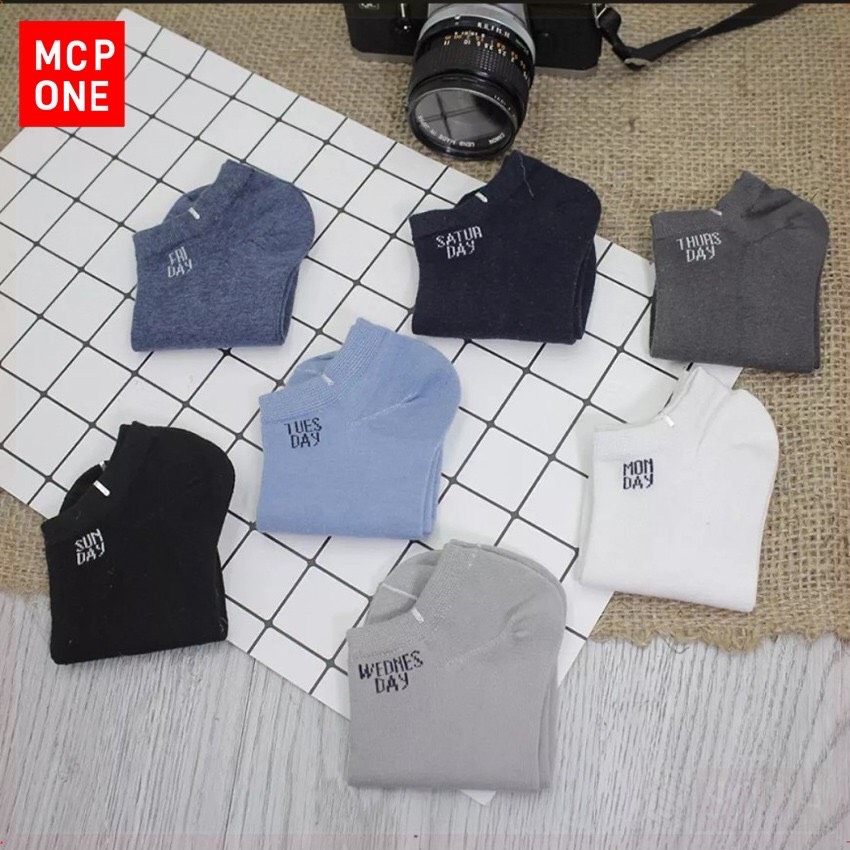 (HÀNG NEW) Set Tất tuần 7 ngày 7 đôi - MCPONE