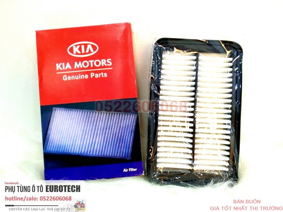 [Hàng đẹp] Lọc gió🎀 động cơ🌊 Kia Morning Picanto🌊 2012- 2020 (mã 28113-04000)