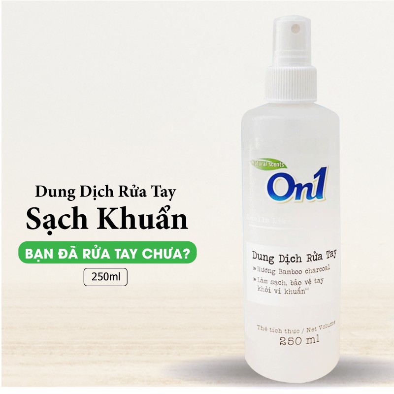 Dung dịch sát khuẩn tay nhanh On1 chai 250ml