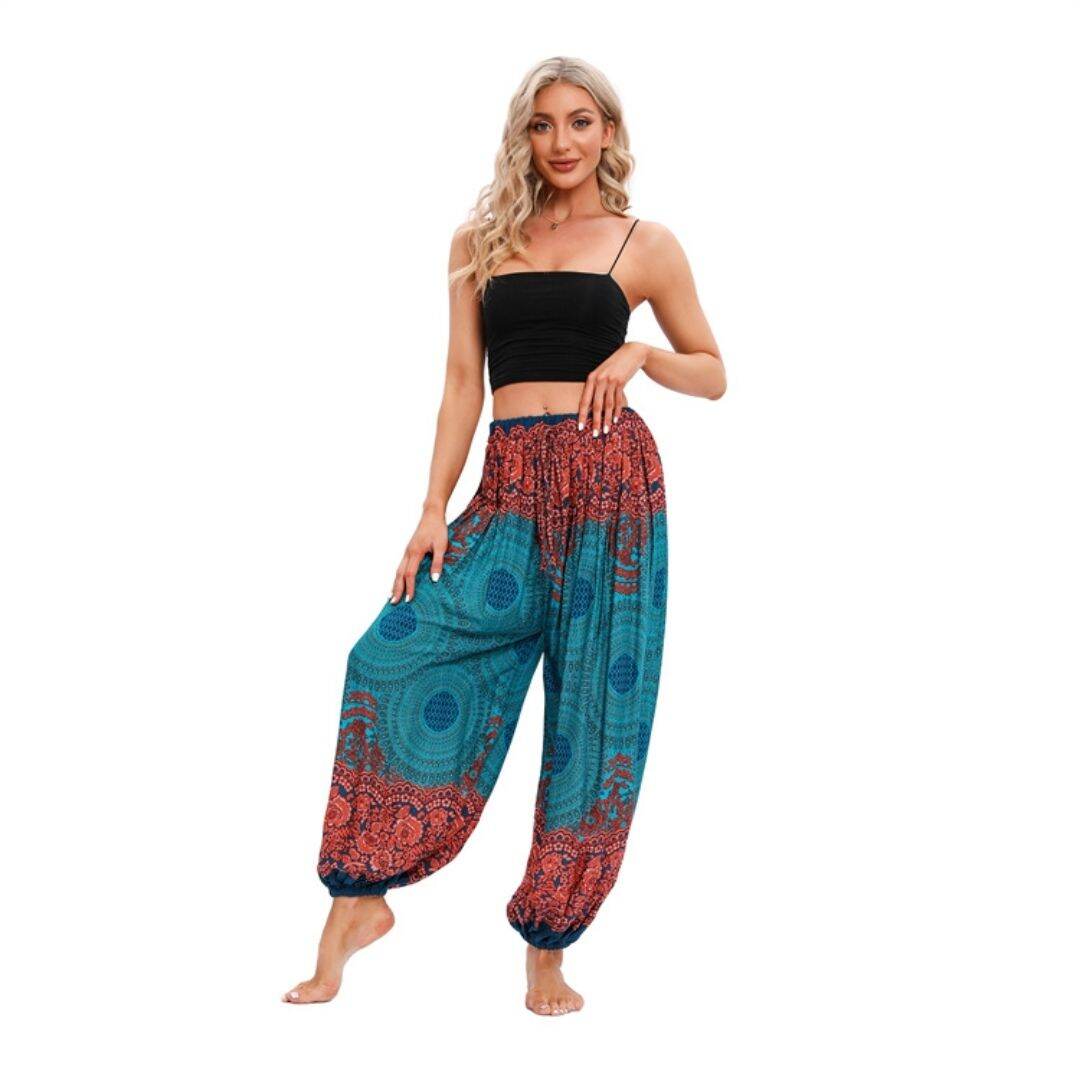 Quần bigsize/béo/mập alibaba, yoga, harem, boho mặc nhà, thể thao wk00602