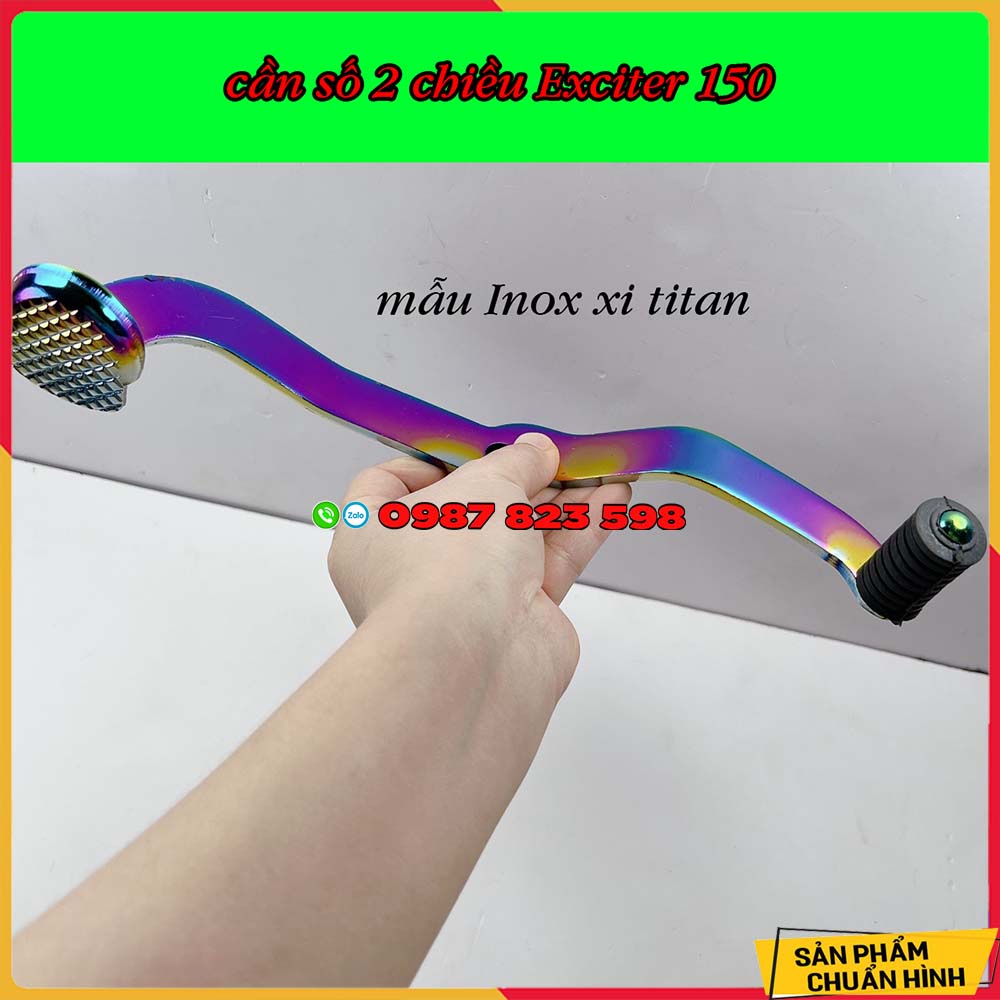 Cần Số 2 Chiều Exciter 150 - Cần Số Ex 150 ( Xi titan, iNox, Đen Tĩnh Điện)