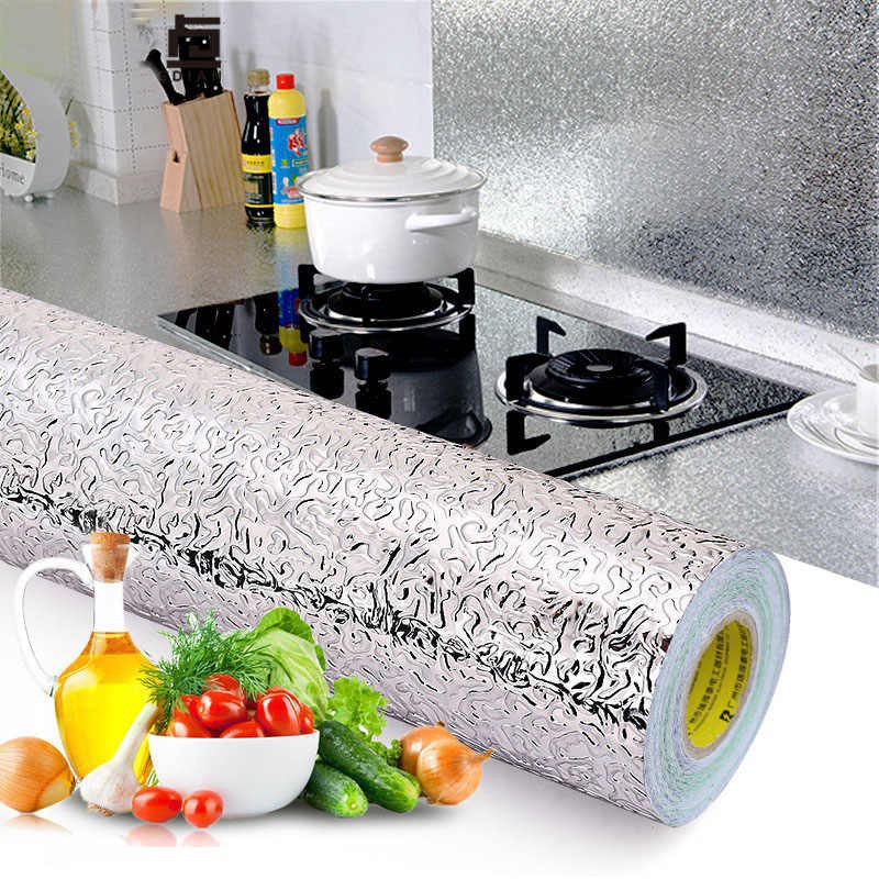Giấy Bạc Dán Bếp, Cuộn Giấy Bạc Dán Nhà Bếp, Chống Dàu Mỡ