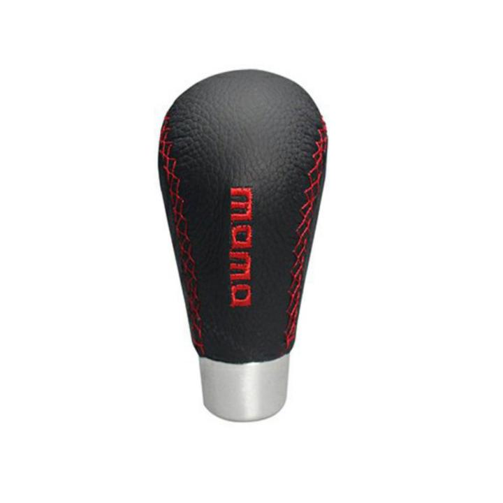 Tay nắm cần số ô tô, xe hơi bọc da dùng cho số tự động MOMO-2DD