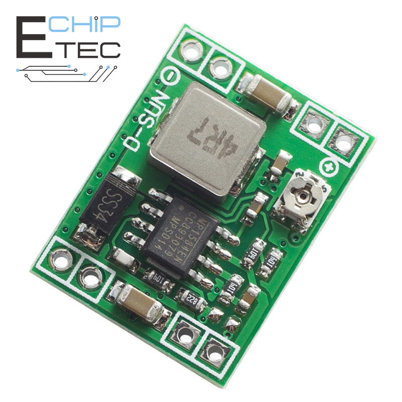 DC-DC Step-Down Power Module MP1584EN 3A Adjustable Step-Down Converter for Arduino Replacement