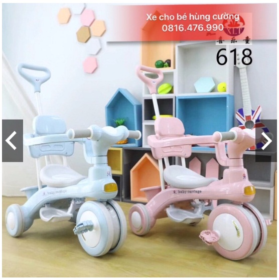XE ĐẨY EM BÉ 4 IN 1 CAO CẤP 2021