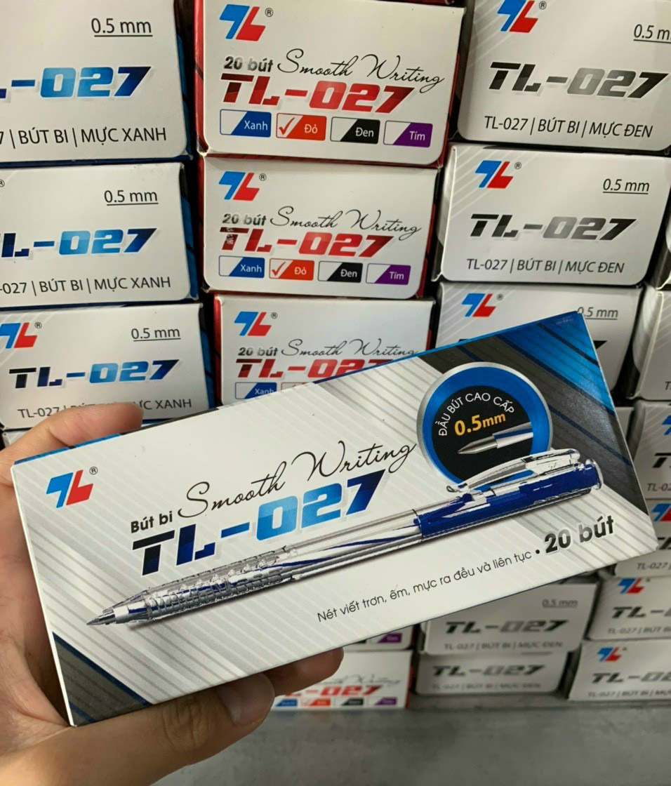 [ HÀNG RẺ ] Bút bi TL 027 ( Hộp 20 cây )