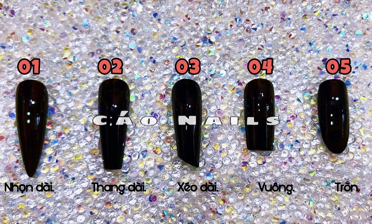 Móng úp giả ombre hồng thạch